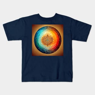 The Great Mandala Series Kids T-Shirt